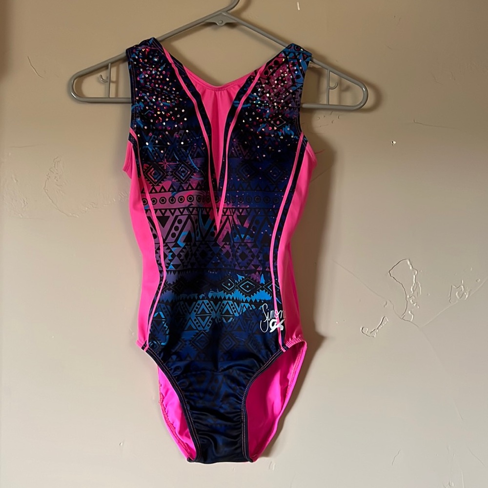 Gk adult small Simone biles leotard